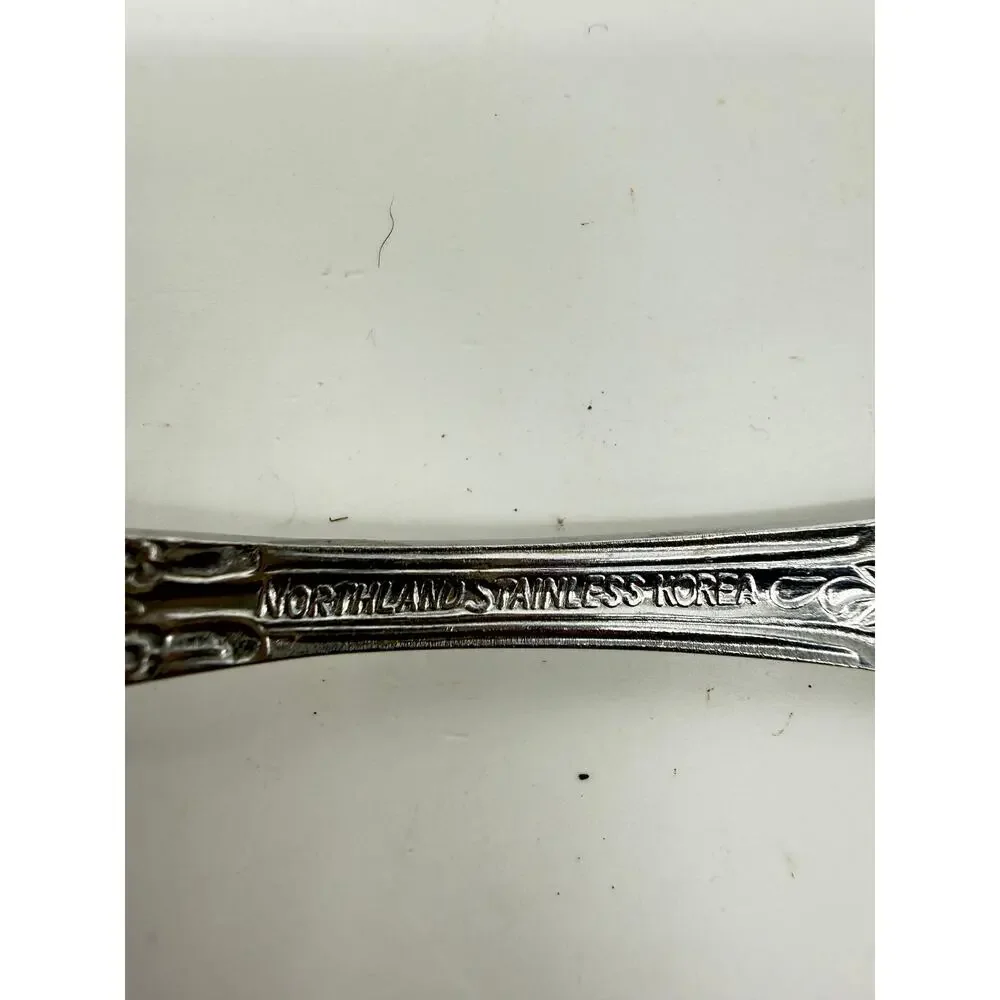 Vintage Ornate Flatware Northland Stainless Korea Lot 5 Arts Crafts Replacement